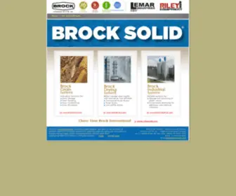 Brockmfg.com(Brock Grain) Screenshot