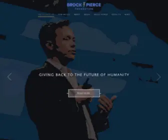 Brockpierce.foundation(The Brock Pierce Foundation) Screenshot