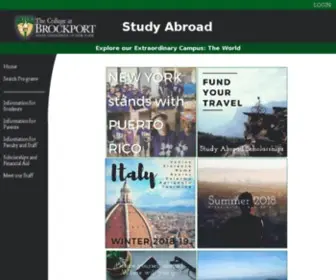 Brockportabroad.com(The Center for Global Education and Engagement) Screenshot