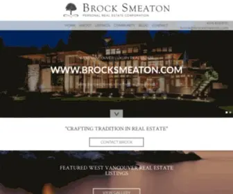 Brocksmeaton.com(Vancouver Real Estate & Luxury Homes) Screenshot