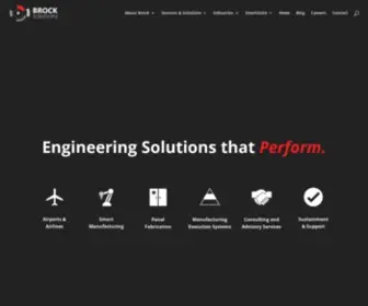 Brocksolutions.com(Brock Solutions) Screenshot