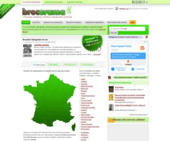 Brocorama.com(Agenda et calendrier sur Brocorama (France)) Screenshot