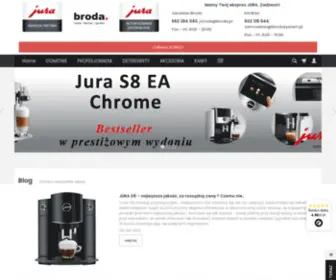 Broda.pl(Jura ekspresy do kawy E8) Screenshot