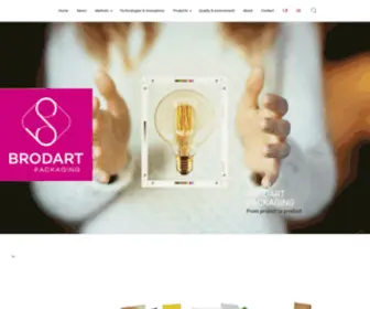 Brodart-Packaging.fr(Brodart Packaging) Screenshot