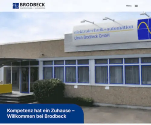 Brodbeck.de(Kompetenz hat ein Zuhause) Screenshot