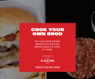 Brodburger.com.au(Flame Grilled Burgers) Screenshot