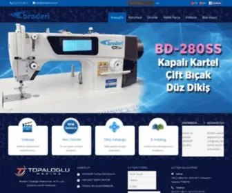 Broderi.com.tr(Broderi Dikiş Makinası) Screenshot