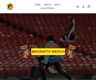 Brodietv.com(BrodieTV Merch) Screenshot