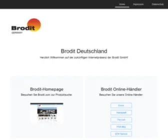 Brodit.de(Halterung) Screenshot