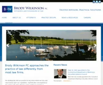 Brodywilk.com(Attorneys and Counselors at Law) Screenshot