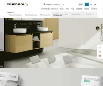 Brodziki.pl(SCHED-POL producent prysznicowych brodzików i wanien akrylowych, systemów zabudowy, styropianu i narzędzi) Screenshot