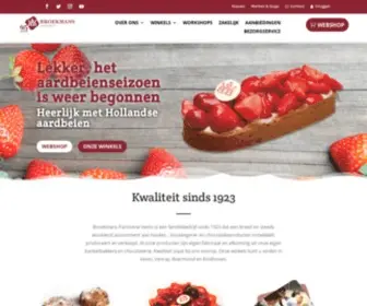 Broekmans.nl(Broekmans Patisserie) Screenshot