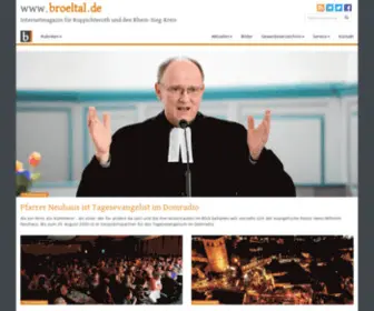 Broeltal.de(Internetmagazin für Ruppichteroth und den Rhein) Screenshot