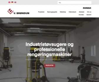 Broendum.com(Kontakt os i dag) Screenshot