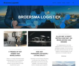 Broersma-Logistiek.nl(Broersma Logistiek) Screenshot