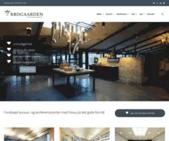 Brogaarden.dk(Velkommen til Brogaarden) Screenshot
