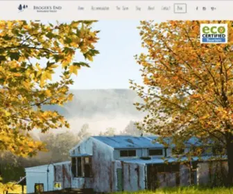 Brogersend.com.au(Eco Accommodation in the Kangaroo Valley) Screenshot