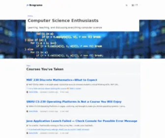 Brogramo.com(Brogramo) Screenshot