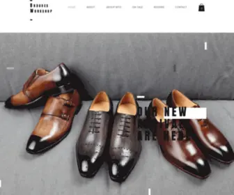 Broguesworkshop.com(Handcrafted men&#039;s shoes and boots) Screenshot