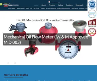 Broiltech.com(Fuel Flow Sensor) Screenshot