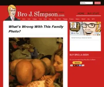 Brojsimpson.com(Bro J Simpson) Screenshot