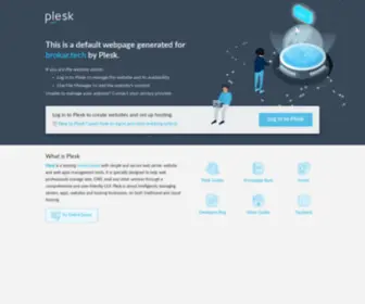 Brokar.tech(Domain Default page) Screenshot