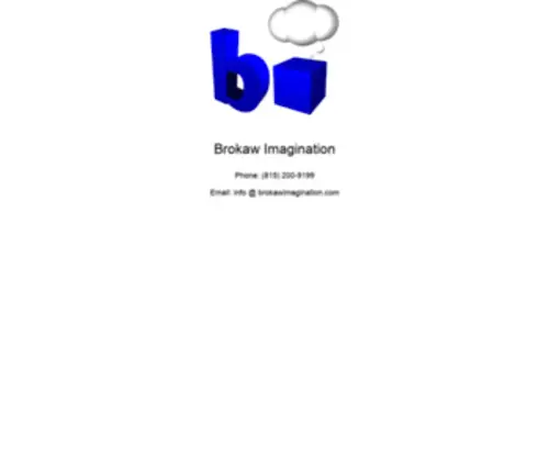 Brokawimagination.com(Brokaw Imagination Group) Screenshot