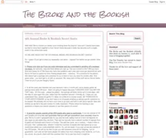 Brokeandbookish.com(The Broke and the Bookish) Screenshot