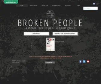 Broken-People.org(Mental Health Peer Support) Screenshot