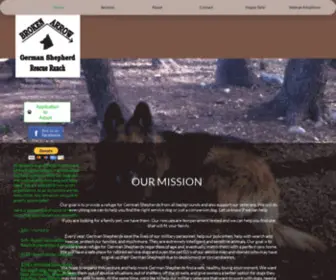 Brokenarrowgermanshepherdrescueranch.org(Home Broken Arrow German Shepherd Rescue Ranch) Screenshot