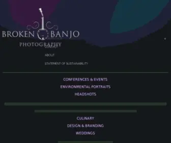 Brokenbanjo.net(Broken Banjo Photography) Screenshot