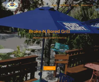 Brokenboredgrill.com(Redington Shores) Screenshot