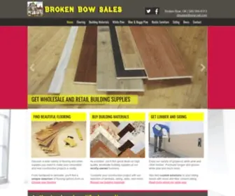 Brokenbowsales.com(Broken Bow Sales) Screenshot