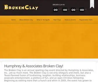 Brokenclay.com(Broken Clay) Screenshot
