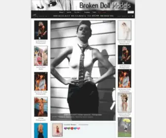 Brokendollmodels.com(Fashion Photographers) Screenshot