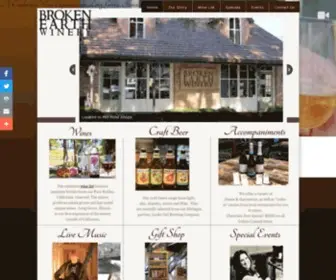 Brokenearthwinerylg.com(Broken Earth Winery) Screenshot