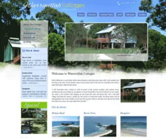 Brokenhead.com(Warriwillah Cottages) Screenshot