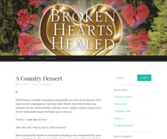 Brokenheartshealed.org(Ruth McElwee) Screenshot