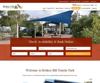 Brokenhilltouristpark.com.au(Broken Hill Tourist Park) Screenshot