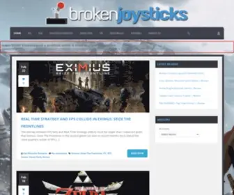 Brokenjoysticks.net(Our Passion) Screenshot