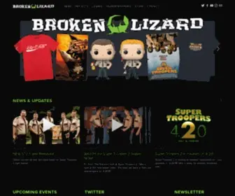Brokenlizard.com(Broken Lizard) Screenshot