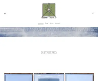 Brokenneedles.com(BROKEN NEEDLES) Screenshot