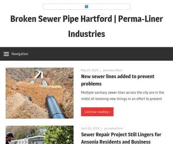 Brokensewerpipehartford.com(Broken Sewer Pipe Hartford) Screenshot