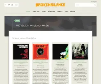 Brokensilence.de(Home / Brokensilence) Screenshot