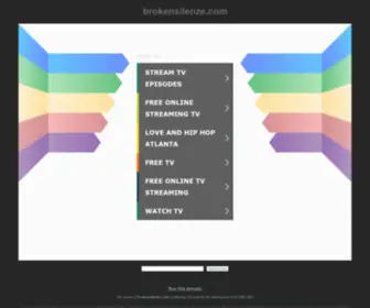 Brokensilenze.com(Trying to Connect your domain to your Wix site) Screenshot