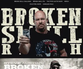 Brokenskullranch.com(Steve Austin) Screenshot