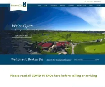 Brokenteegolf.com(Broken Tee Golf Course) Screenshot