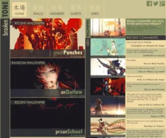 Brokentone.net(Anime HD Wallpapers and Backgrounds) Screenshot