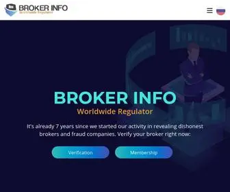 Broker-Info.org(Broker Info) Screenshot