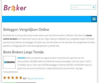 Broker24.nl(Beleggen Vergelijken) Screenshot